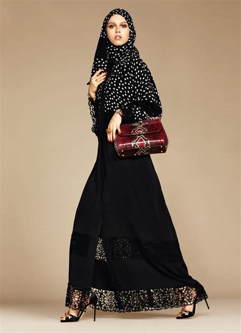 abaya dolce gabbana